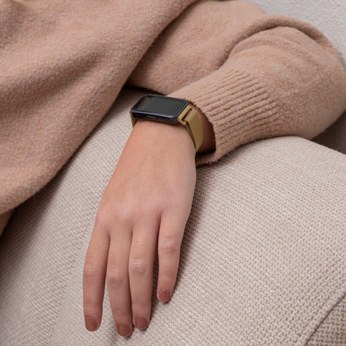 Bracelet Milanais Huawei Band 10 (or)