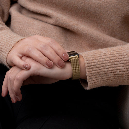 Bracelet Milanais Huawei Band 10 (or)