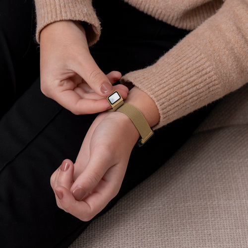 Bracelet Milanais Huawei Band 10 (or)