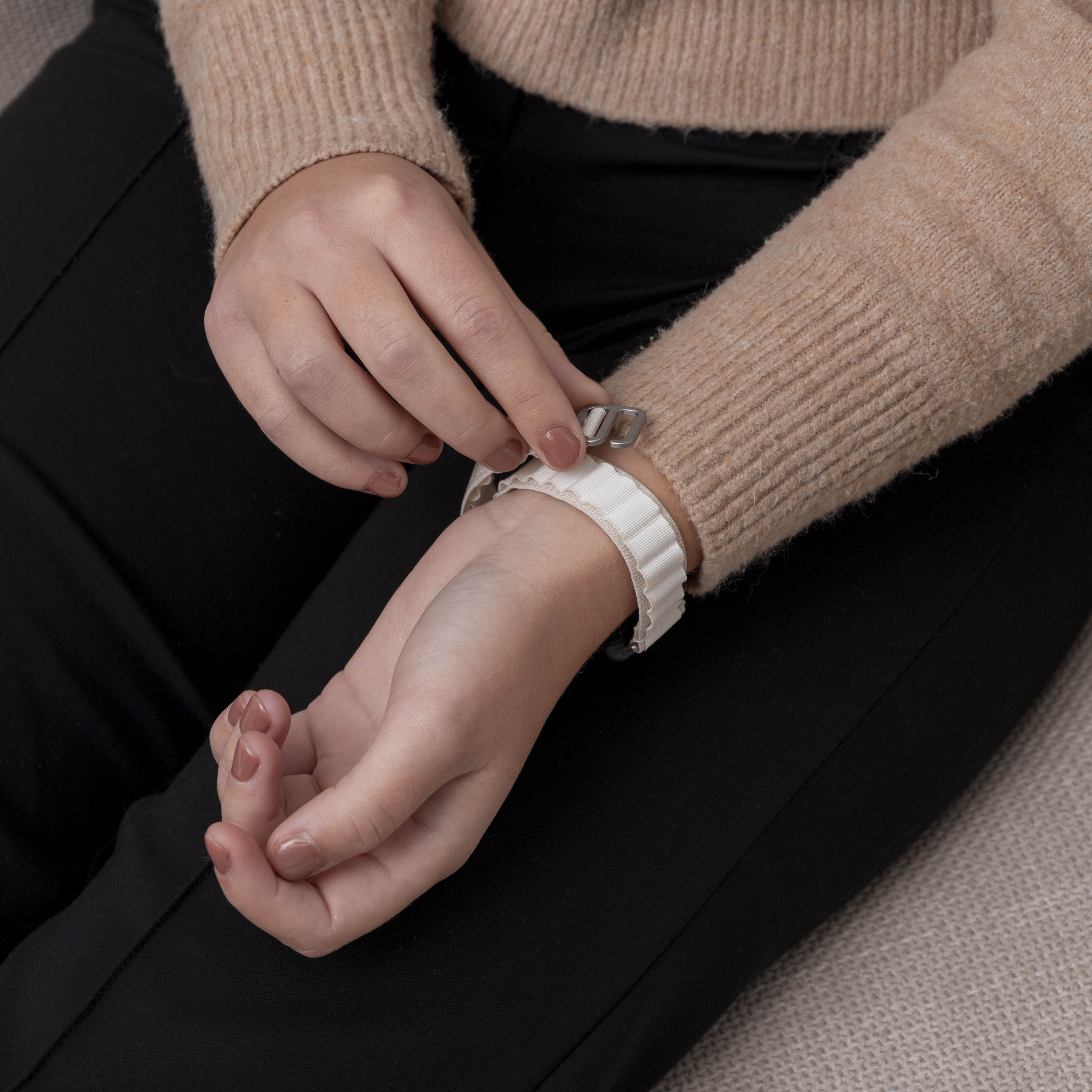 Samsung Galaxy Fit 3 alpine nylon bandje (sterrenlicht)