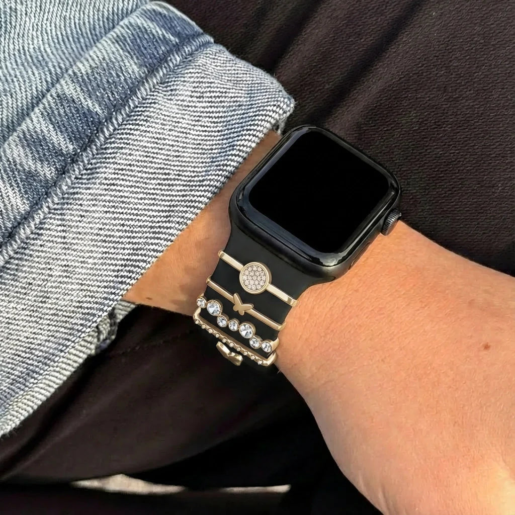 Anhänger für dein Apple Watch Armband - Butterfly (Gold)