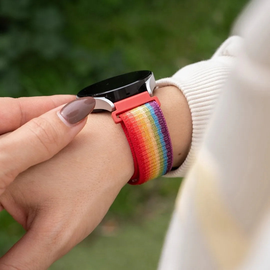 Nylon Strap, rainbow, lifestyle photo