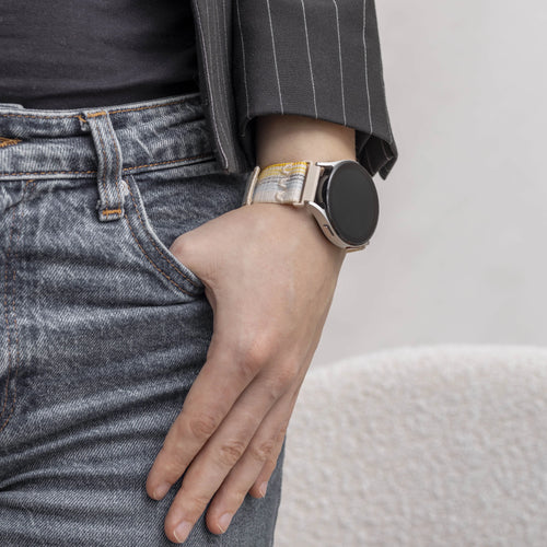 Fossil Gen 5e - 42mm Nylonarmband (Polarstern Mischung)