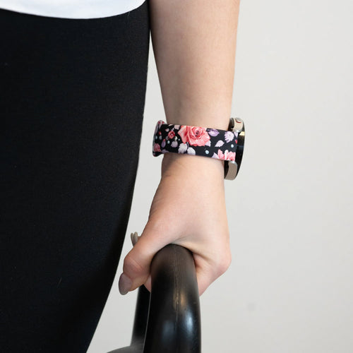 Bandz Correa estampada Pebble Round 2 - 20mm (Flores')