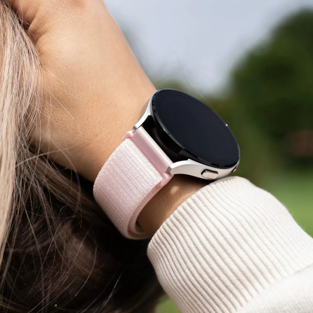Amazfit GTS 4 Nylon Strap (Light Pink)
