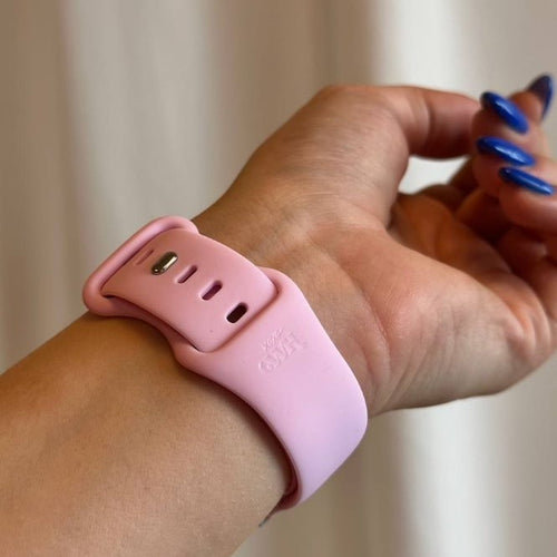 xoxo Wildhearts Samsung Galaxy Watch Active Silicone Strap (Bright Pink)