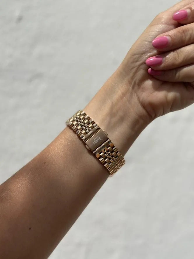 xoxo Wildhearts Polar Vantage M Steel Strap (Rose Gold)