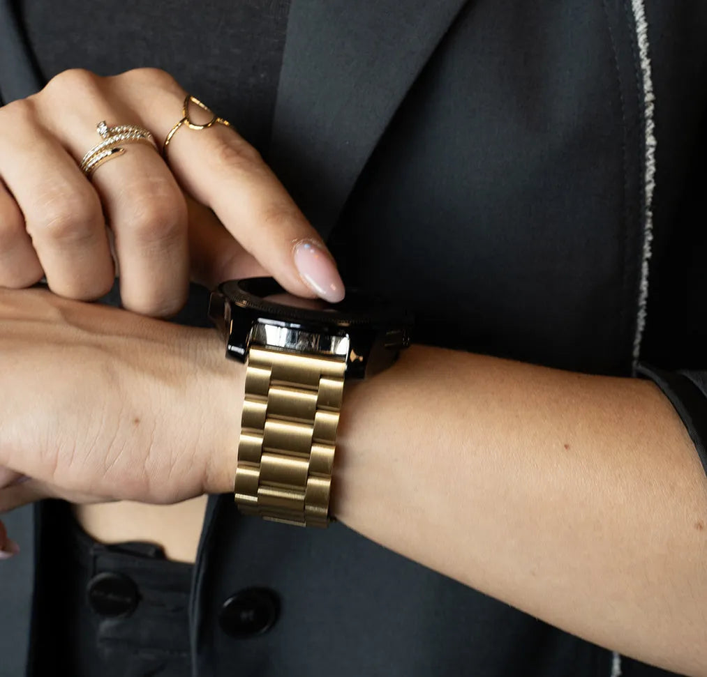 Amazfit Active Steel Strap (Gold)