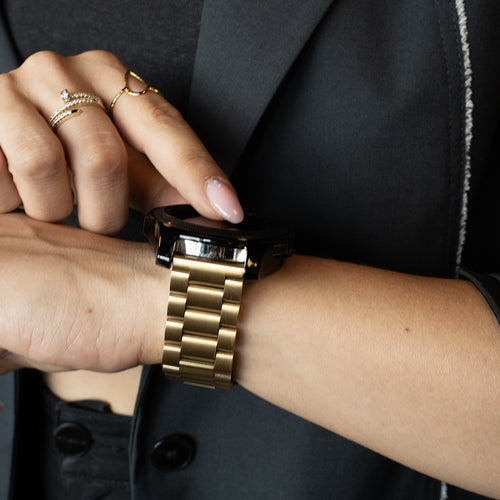 Correa acero Amazfit Bip 5 (dorado)