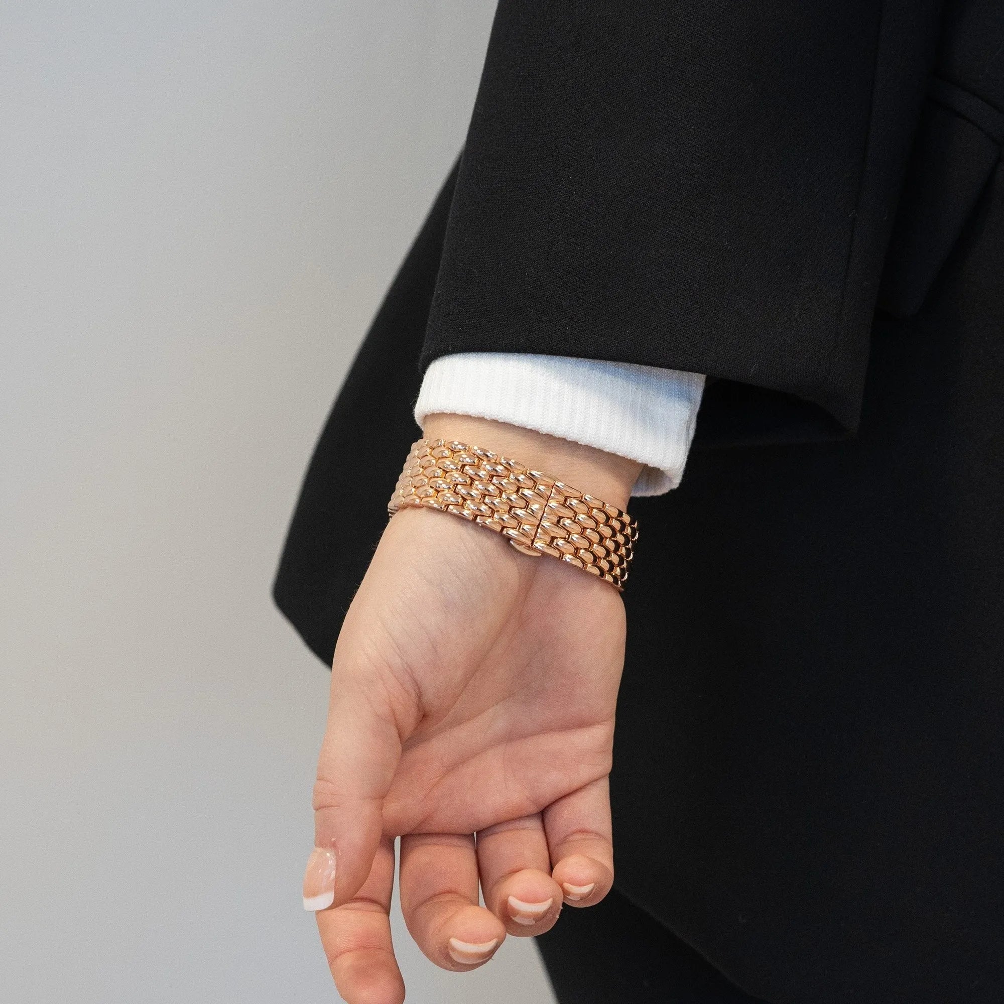 Bandz Coros Apex 2 Stahlarmband 'Dragon' (Roségold)