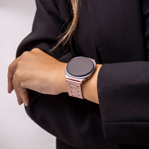 Bandz Bracelet acier 'Classic' Samsung Galaxy Watch 8 Classic (rose)
