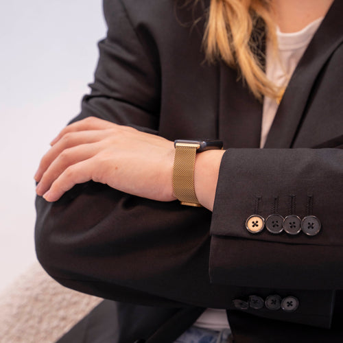 Samsung Galaxy Fit 3 Milanese band (goud)