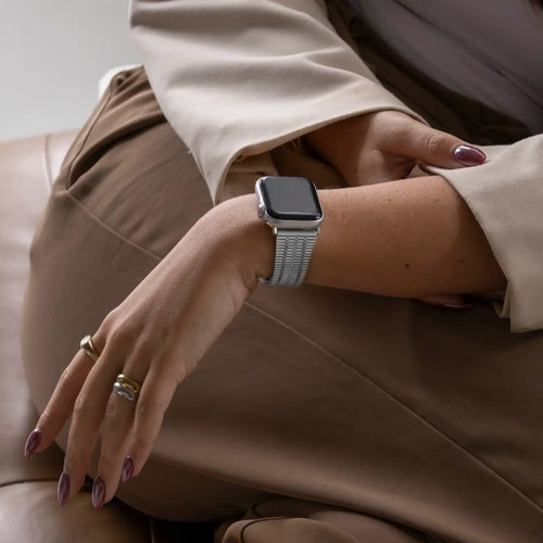 Apple Watch Edelstahl-Armband (Silber)