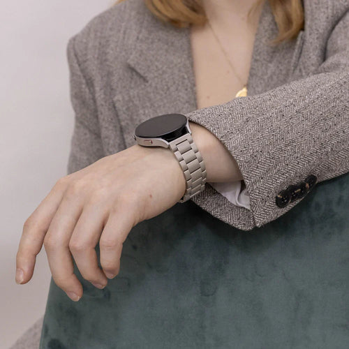 Amazfit GTS 4 Steel Strap (Starlight)