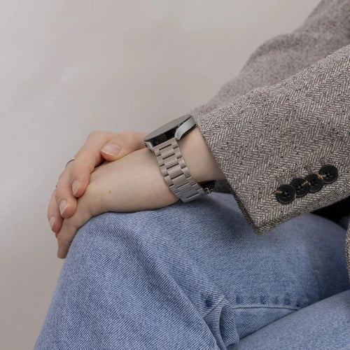 Amazfit GTS 4 Steel Strap (Starlight)