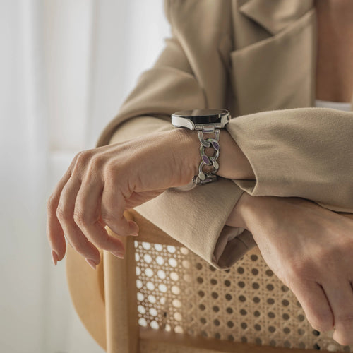 Xiaomi Amazfit GTS Stahlkettenband (Silber)