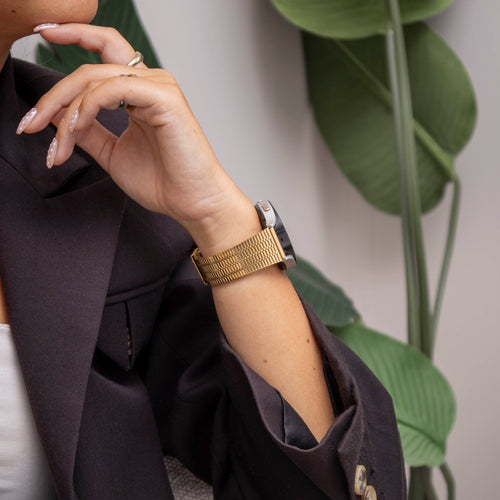 Samsung Galaxy Watch 5 Pro roestvrij stalen band (goud)