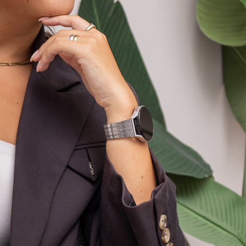 Bracelet acier raffiné Samsung Galaxy Watch 6 - 40mm (argent)