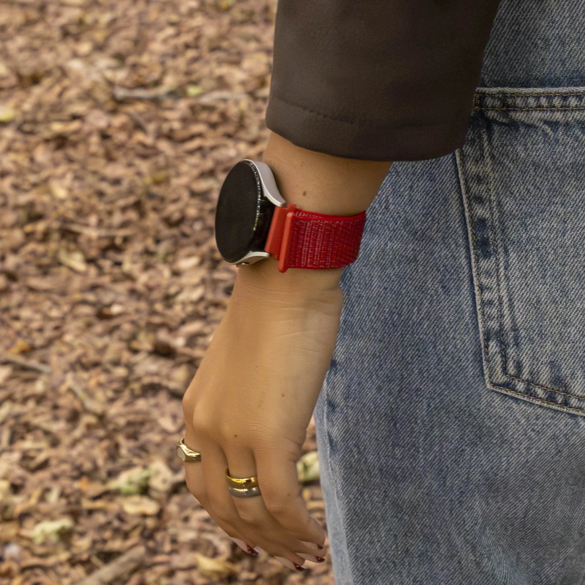 Polar Ignite Nylonarmband (Chinesisch Rot)
