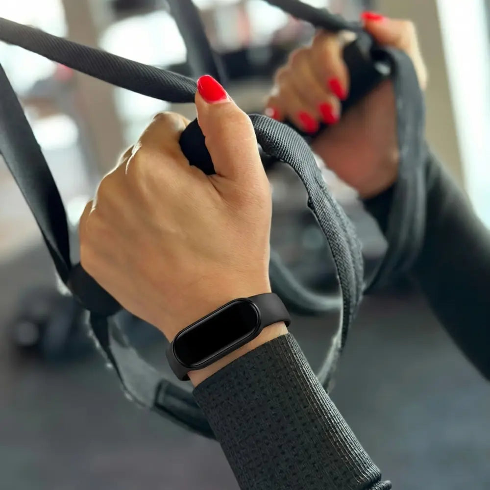 Xiaomi Mi Band 6 Silikonarmband (Schwarz)