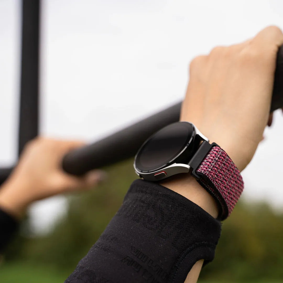Amazfit Active Nylon Strap (Crimson Berry)