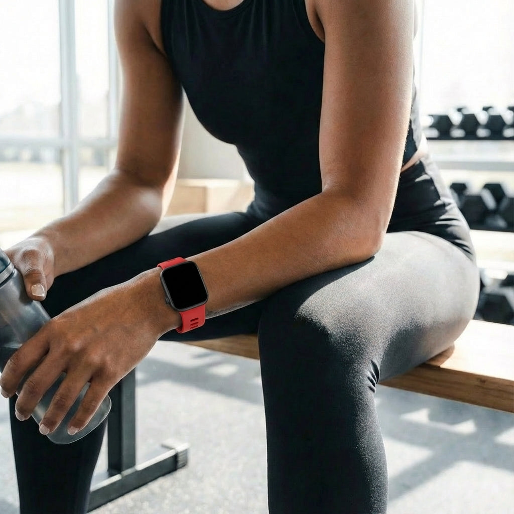 Redmi Watch 5 Silicone Strap (Red)