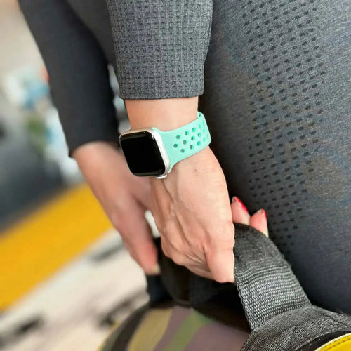 Apple Watch Sportarmband (Türkis)