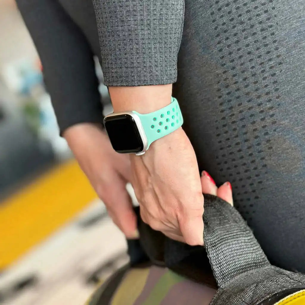 Apple Watch Sportarmband (Türkis)