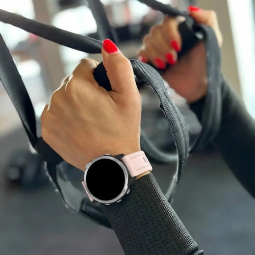 Garmin Fenix 7s Silikonarmband (Hellrosa)