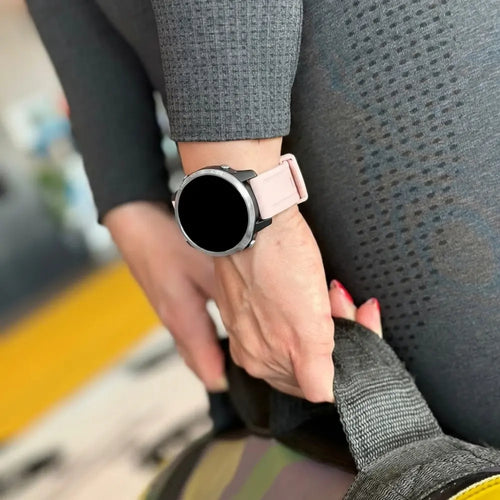 Garmin Fenix 7s Silikonarmband (Hellrosa)