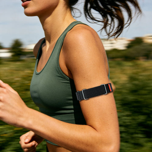 Fitbit Air Biceps Nylon Armband (Schwarz)