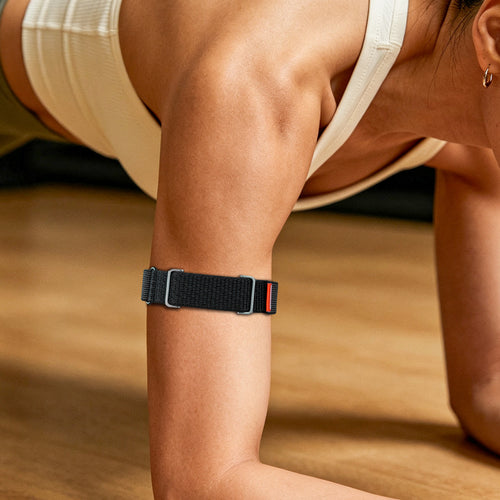 Fitbit Air Biceps Nylon Armband (Schwarz)