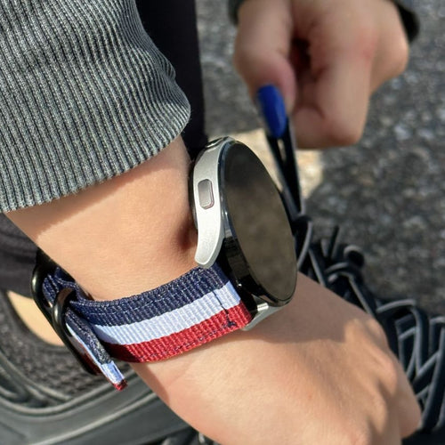 Huawei Watch GT Runner Nylonarmband mit Schnallenverschluss (Farbenfroh)