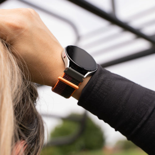 Amazfit Cheetah (Pro) nylon bandje (dark cherry)