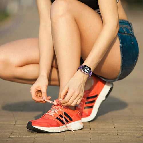 Silicone Sport Strap, lifestyle photo