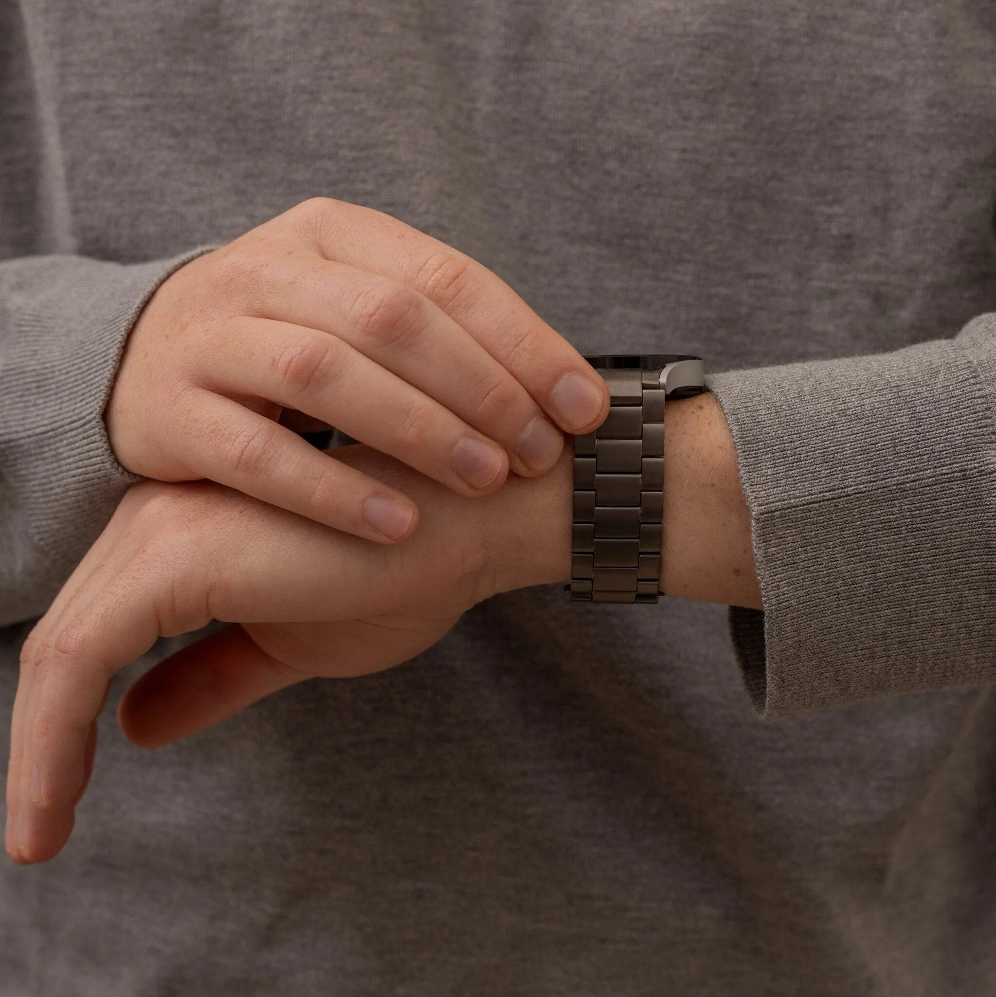 Bracelet titane Amazfit GTR (gris)