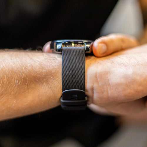 Bracelet silicone de luxe OnePlus Watch 3 (noir)