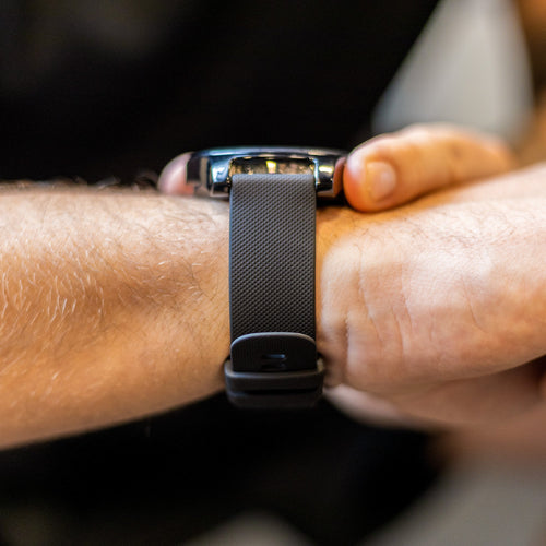 Amazfit GTR 4 Premium Silicone Strap (Black)