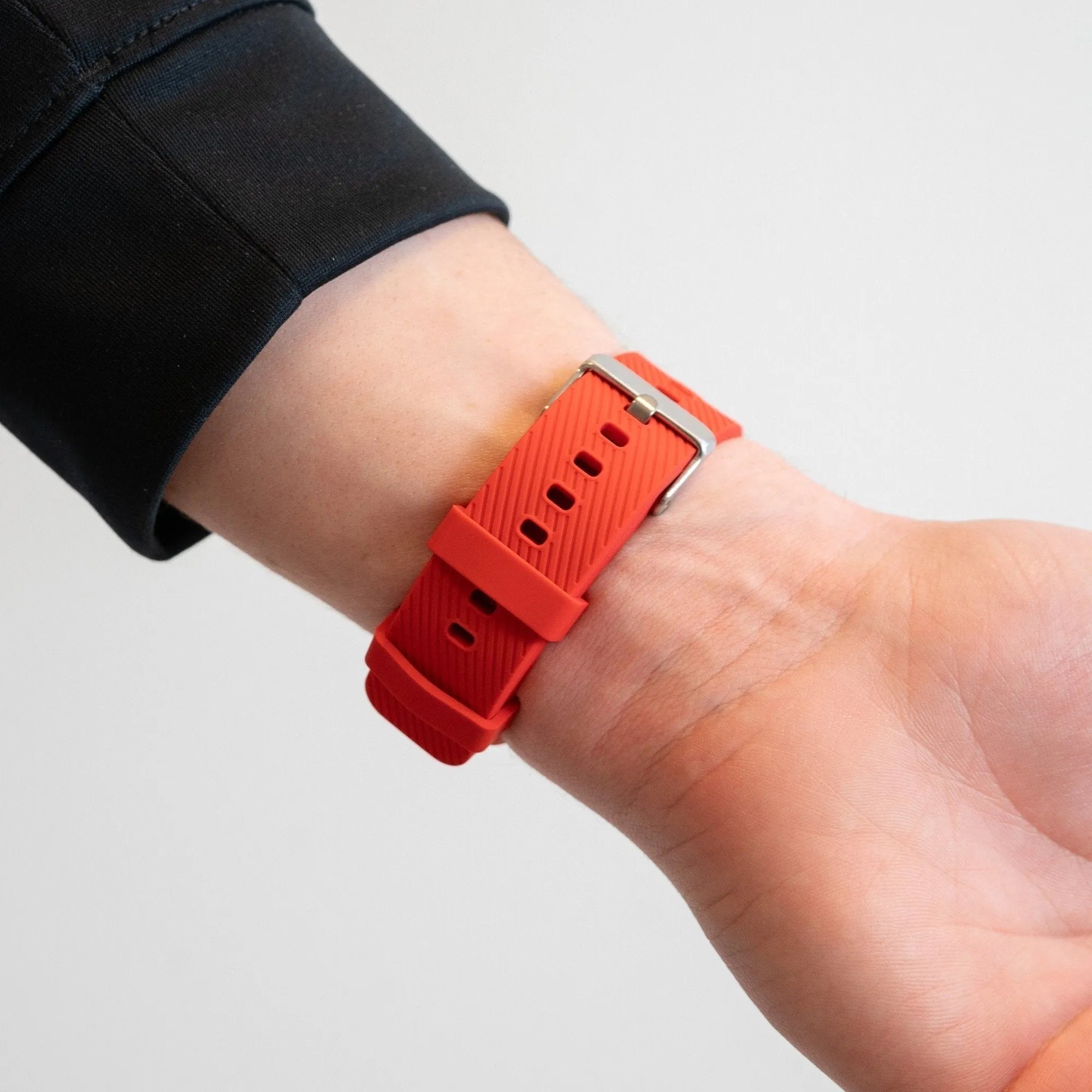 Bandz Oppo Watch X2 Silikonarmband 'Deluxe' (Rot)