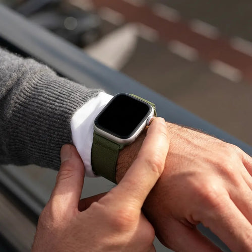 Apple Watch elastisches Armband (Grün)