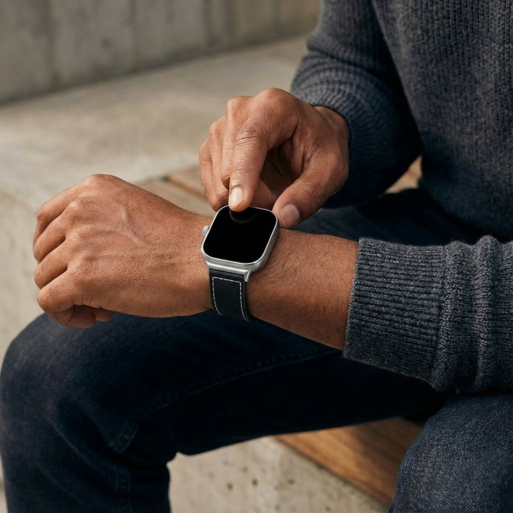Redmi Watch 5 Nylon Hybrid Strap (Black)