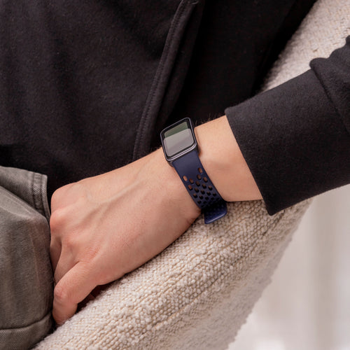 Huawei Band 10 Silikon-Air-Armband (Dunkelblau)