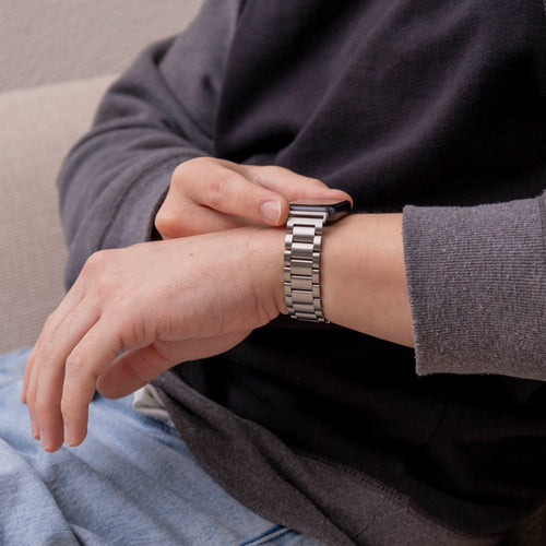 Samsung Galaxy Fit 3 Stahlarmband (Silber)