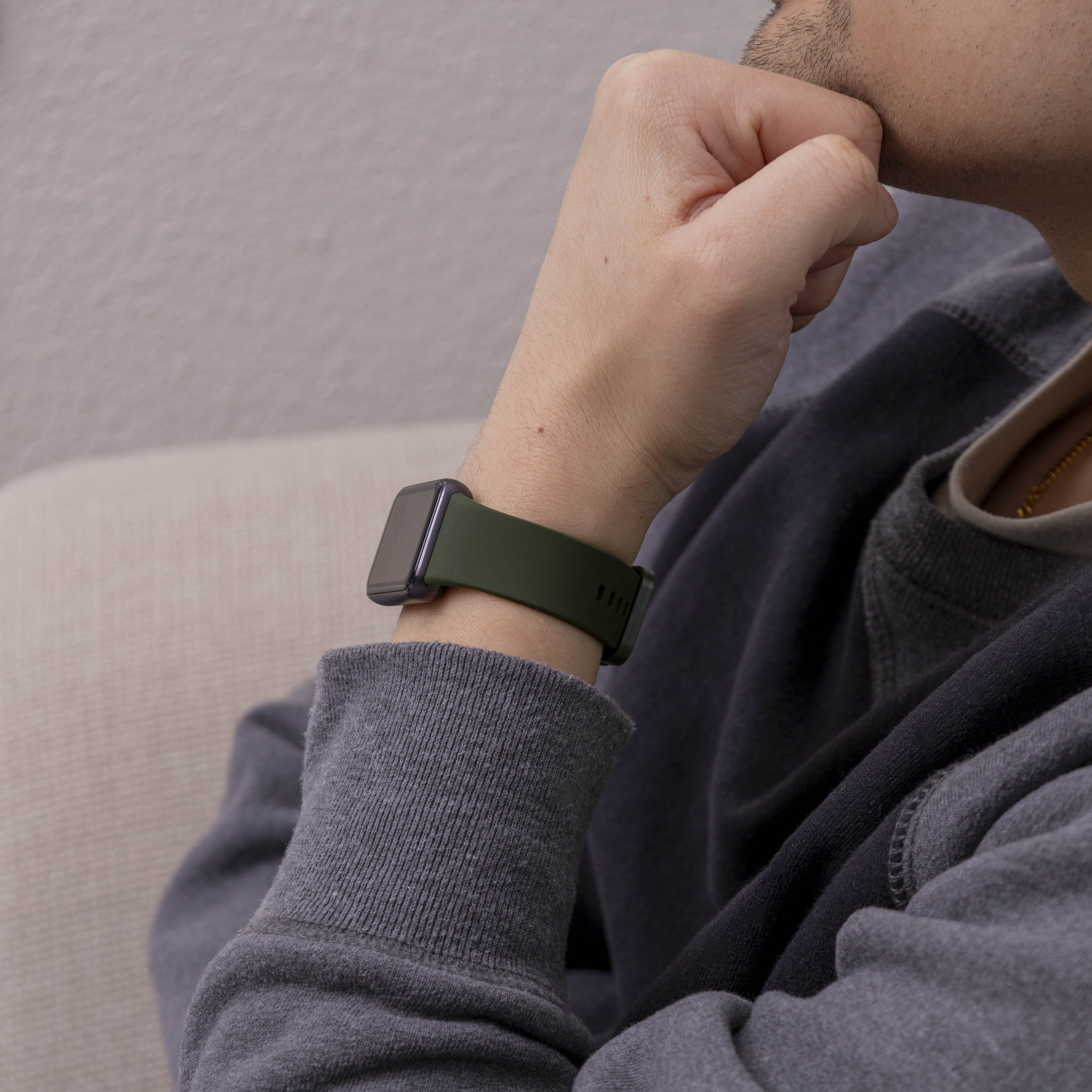 Bracelet silicone Samsung Galaxy Fit 3 (vert)