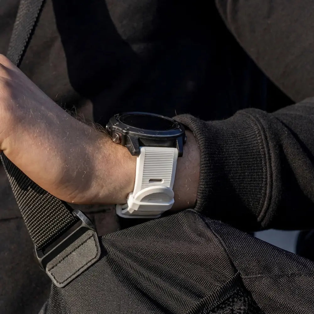 Garmin Fenix 7 Silicone Strap (White)