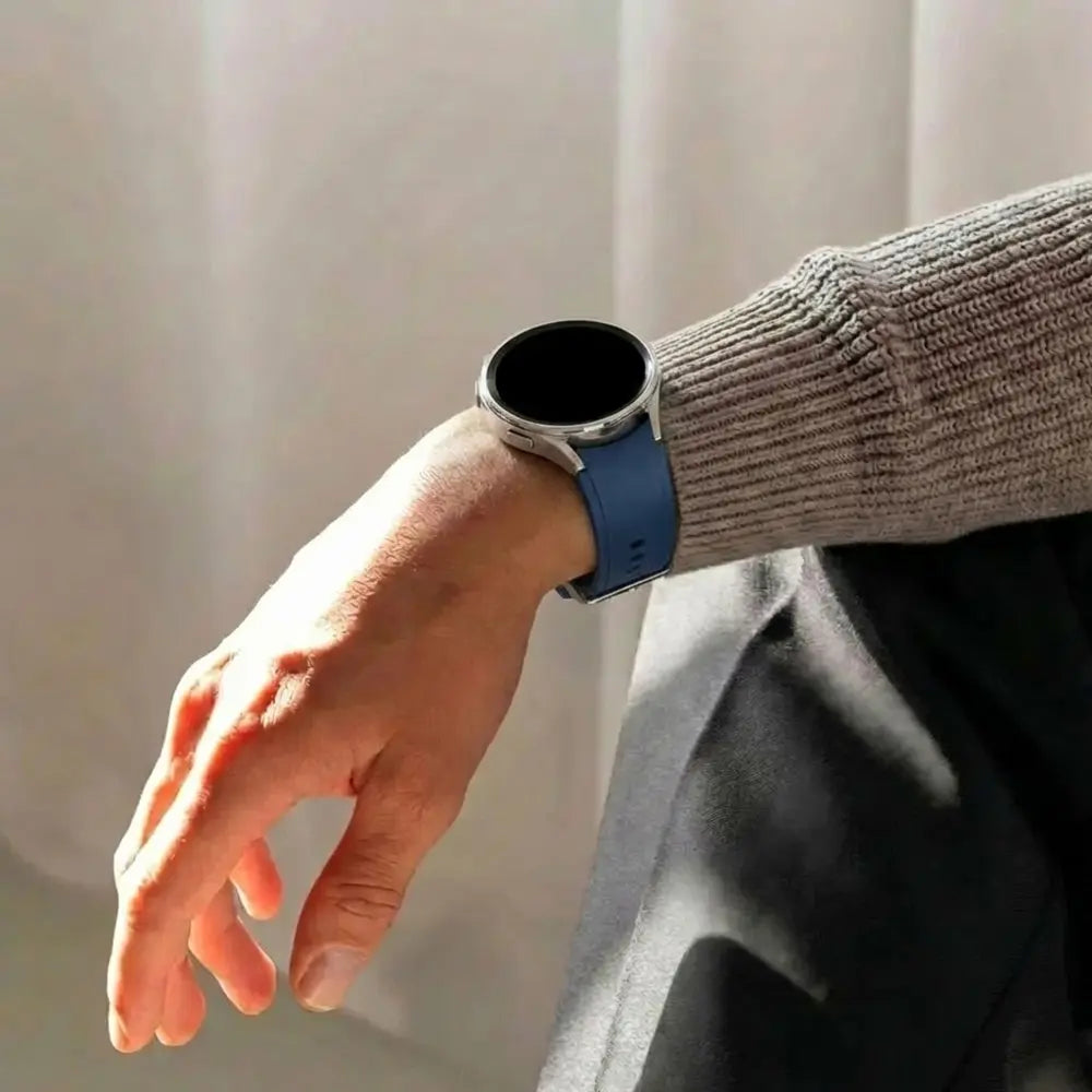 Samsung Galaxy Watch 4 - 40mm Silikonarmband (Dunkelblau)