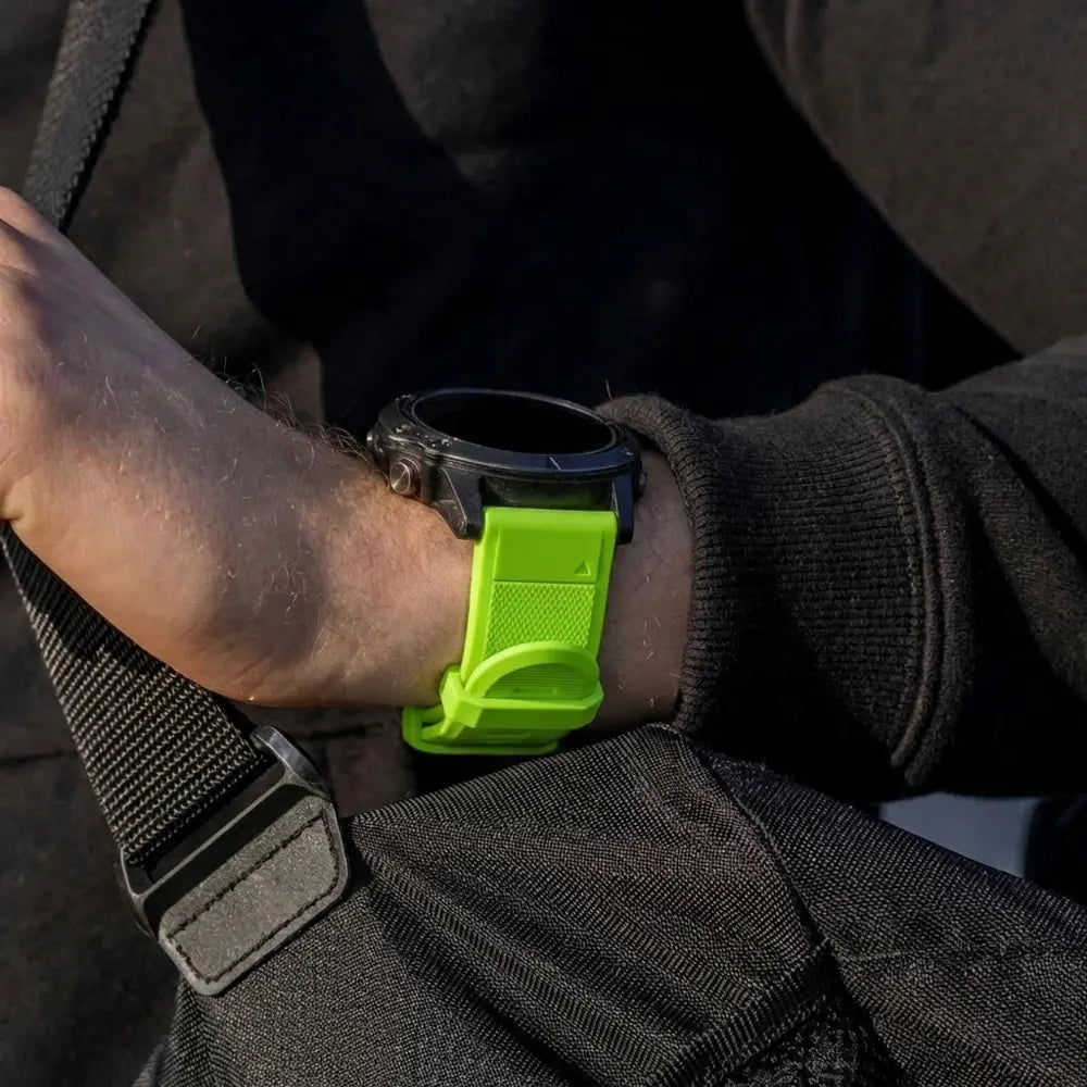 Garmin Forerunner 965 Silicone Strap (Green)