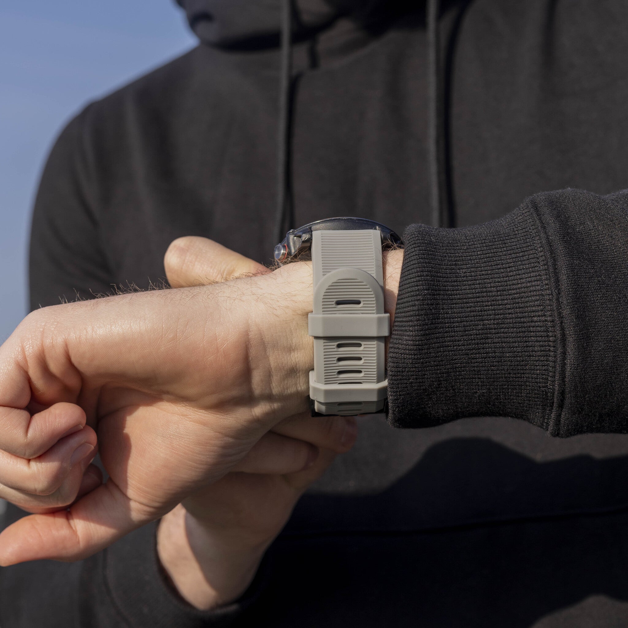 Amazfit T-Rex Ultra 2 Silicone Strap (Grey)
