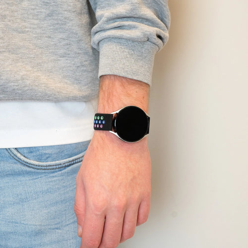 Silicone Sport Strap 'Deluxe', lifestyle photo