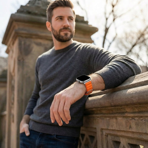 Correa nylon Alpine Redmi Watch 4 (naranja)